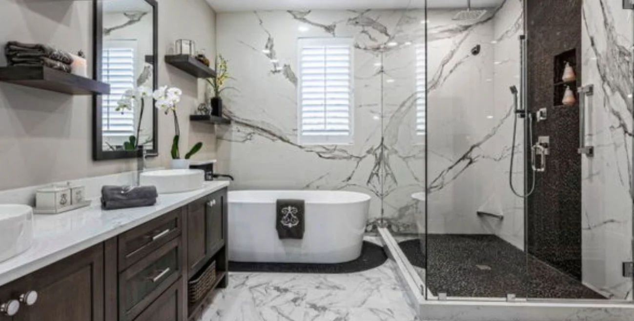 Kitchen and bath remodel completed by i30 Builders in DFW, Texas
