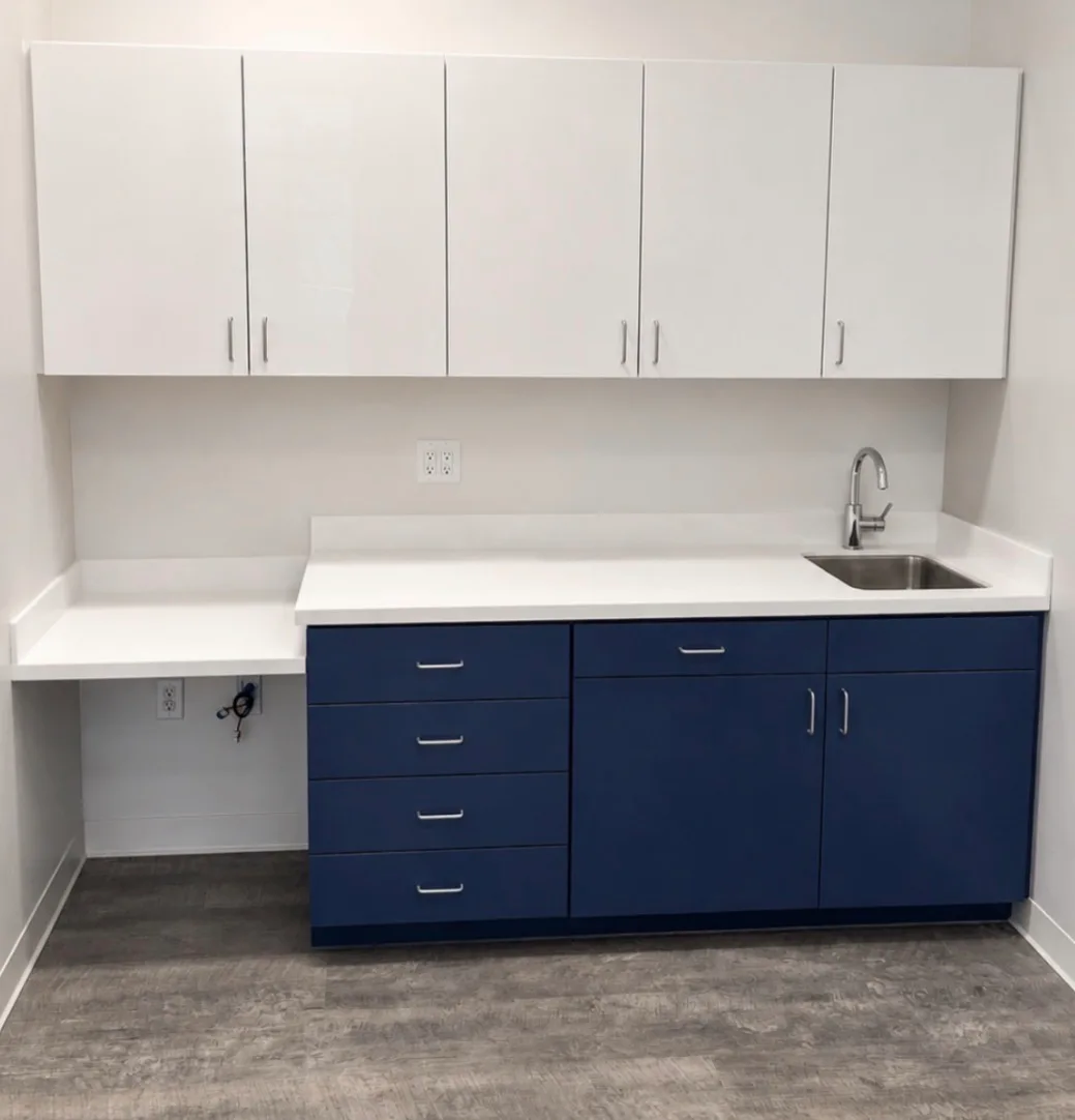 Commercial millwork, navy casework, DFW