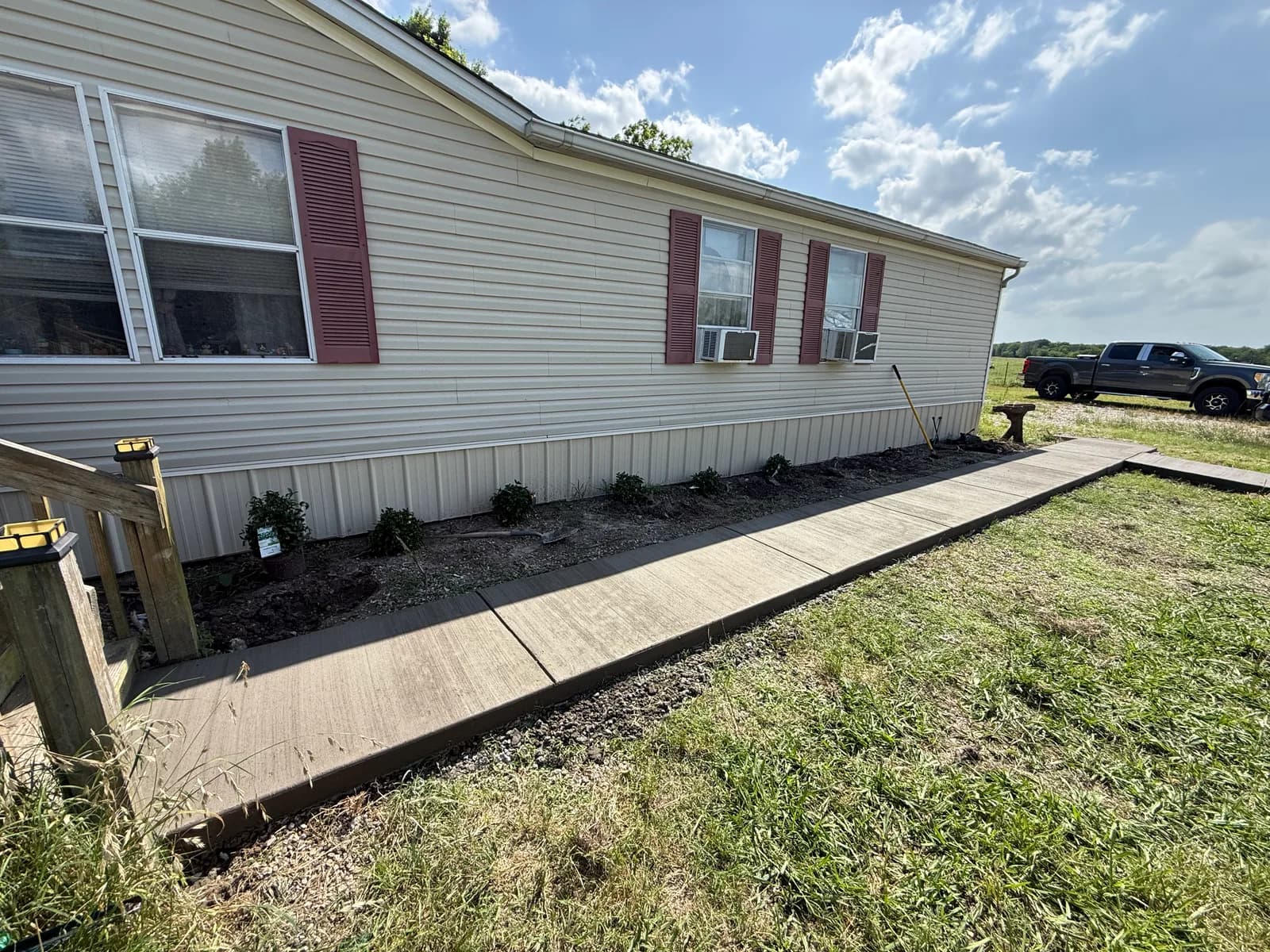 50 ft Concrete Walkway — Caddo Mills photo 2