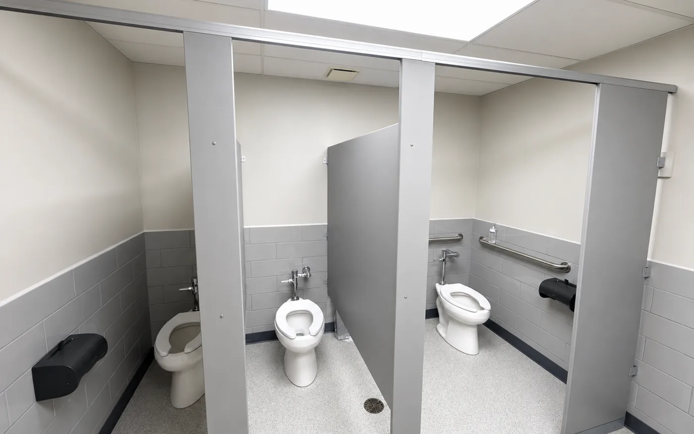 Office Restrooms & Break Room, Gut & Remodel, Longview, TX